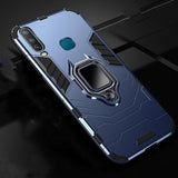 For VIVO Y11 Y12 Y15 Y17 2019 Case Ring Holder Armor Bumper Back Cover For VIVO U10 U3X Y19 2019 Phone Case Finger Ring Fundas