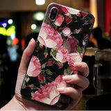 3D Relief Floral Phone Case For Vivo Y17 Y91C Y81 Case TPU Silicon Cover For Vivo V11 Pro V15 Pro V9 Y85 Y91 Y95 A79 Y11 Case