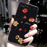 3D Relief Floral Phone Case For Vivo Y17 Y91C Y81 Case TPU Silicon Cover For Vivo V11 Pro V15 Pro V9 Y85 Y91 Y95 A79 Y11 Case
