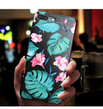 3D Relief Floral Phone Case For Vivo Y17 Y91C Y81 Case TPU Silicon Cover For Vivo V11 Pro V15 Pro V9 Y85 Y91 Y95 A79 Y11 Case