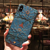 3D Relief Floral Phone Case For Vivo Y17 Y91C Y81 Case TPU Silicon Cover For Vivo V11 Pro V15 Pro V9 Y85 Y91 Y95 A79 Y11 Case