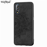 Case For Vivo V17 Neo Case Magnetic Fashion Cloth Cotton Fabric Phone Case For Vivo iQOO Neo Cover For Vivo V17 Neo/S1/Z5/Y7S