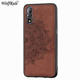 Case For Vivo V17 Neo Case Magnetic Fashion Cloth Cotton Fabric Phone Case For Vivo iQOO Neo Cover For Vivo V17 Neo/S1/Z5/Y7S