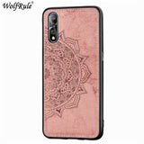 Case For Vivo V17 Neo Case Magnetic Fashion Cloth Cotton Fabric Phone Case For Vivo iQOO Neo Cover For Vivo V17 Neo/S1/Z5/Y7S
