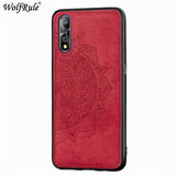 Case For Vivo V17 Neo Case Magnetic Fashion Cloth Cotton Fabric Phone Case For Vivo iQOO Neo Cover For Vivo V17 Neo/S1/Z5/Y7S
