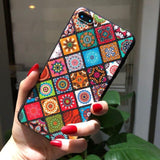 3D Relief Floral Phone Case For Vivo Y17 Y91C Y81 Case TPU Silicon Cover For Vivo V11 Pro V15 Pro V9 Y85 Y91 Y95 A79 Y11 Case