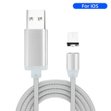 Magnetic Cable LED Illuminated Flow Micro USB Type C Cable For iPhone 11 Pro Samsung S8 Huawei Magnet Charger USB C Charge Wire