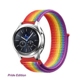Gear s3 Frontier strap For Samsung galaxy watch 46mm 42m active 2 nylon 20 22mm watch band amazfit bip huawei watch gt2e/2 strap