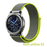 Gear s3 Frontier strap For Samsung galaxy watch 46mm 42m active 2 nylon 20 22mm watch band amazfit bip huawei watch gt2e/2 strap