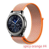 Gear s3 Frontier strap For Samsung galaxy watch 46mm 42m active 2 nylon 20 22mm watch band amazfit bip huawei watch gt2e/2 strap