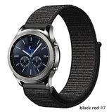 Gear s3 Frontier strap For Samsung galaxy watch 46mm 42m active 2 nylon 20 22mm watch band amazfit bip huawei watch gt2e/2 strap