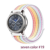 Gear s3 Frontier strap For Samsung galaxy watch 46mm 42m active 2 nylon 20 22mm watch band amazfit bip huawei watch gt2e/2 strap