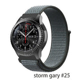 Gear s3 Frontier strap For Samsung galaxy watch 46mm 42m active 2 nylon 20 22mm watch band amazfit bip huawei watch gt2e/2 strap