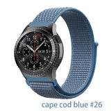 Gear s3 Frontier strap For Samsung galaxy watch 46mm 42m active 2 nylon 20 22mm watch band amazfit bip huawei watch gt2e/2 strap