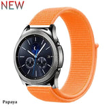 Gear s3 Frontier strap For Samsung galaxy watch 46mm 42m active 2 nylon 20 22mm watch band amazfit bip huawei watch gt2e/2 strap