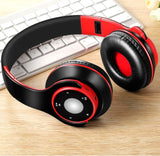 wireless headset Bluetooth earphones and headphone for girls samsung sport and SD card with mic HIFI stereo headphone in phone