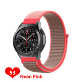 Gear s3 Frontier strap For Samsung galaxy watch 46mm 42m active 2 nylon 20 22mm watch band amazfit bip huawei watch gt2e/2 strap