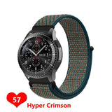Gear s3 Frontier strap For Samsung galaxy watch 46mm 42m active 2 nylon 20 22mm watch band amazfit bip huawei watch gt2e/2 strap