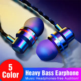 In-Ear Wired Earphone 3.5mm Earbuds Earphones Music Sport Gaming Headset With mic For IPhone Xiaomi Samsung Huawei Stereo