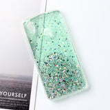 Bling Glitter Case For Vivo Y11 Y19 2019 Y15 Y17 Y12 V11 V15 X23 X27 S1 Pro X21 S5 U20 Y9S Y5S Y75 Y79 Y83 Y85 Y91 Y93 Y97 Cover