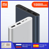 10000mAh Xiaomi Mi Power Bank 3 External Battery Bank 18W Quick Charge Powerbank 10000 with USB Type C for Mobile Phone