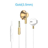 Orendil In Ear Wired Headphones 3.5mm Stereo Bass Earphone In-ear Headset Music Earbuds Wire with Mic for Mobile Phone MP3 MP4