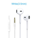 Orendil In Ear Wired Headphones 3.5mm Stereo Bass Earphone In-ear Headset Music Earbuds Wire with Mic for Mobile Phone MP3 MP4