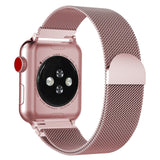 Milanese Loop Strap For Apple Watch band 44 mm 42mm 38mm/40mm correa iwatch bracelet apple watch series 5 4 3 2 44mm 40 42 38 mm