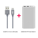 10000mAh Xiaomi Mi Power Bank 3 External Battery Bank 18W Quick Charge Powerbank 10000 with USB Type C for Mobile Phone