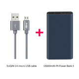 10000mAh Xiaomi Mi Power Bank 3 External Battery Bank 18W Quick Charge Powerbank 10000 with USB Type C for Mobile Phone