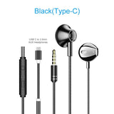 Orendil In Ear Wired Headphones 3.5mm Stereo Bass Earphone In-ear Headset Music Earbuds Wire with Mic for Mobile Phone MP3 MP4